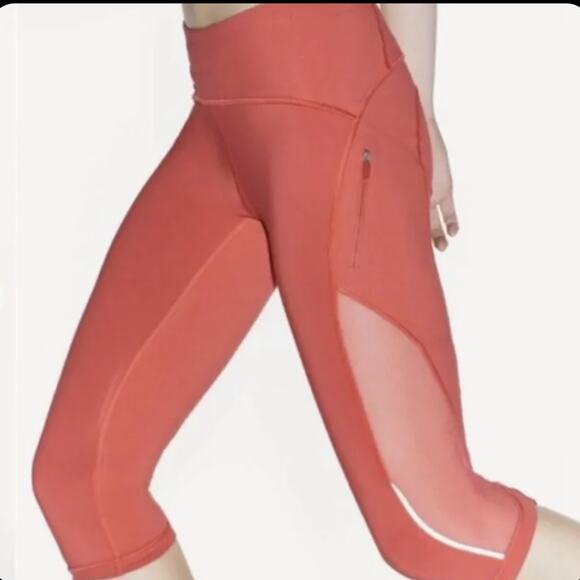 Lululemon Sun Runner Crop Leggings Size 2 - Picture 3 of 8